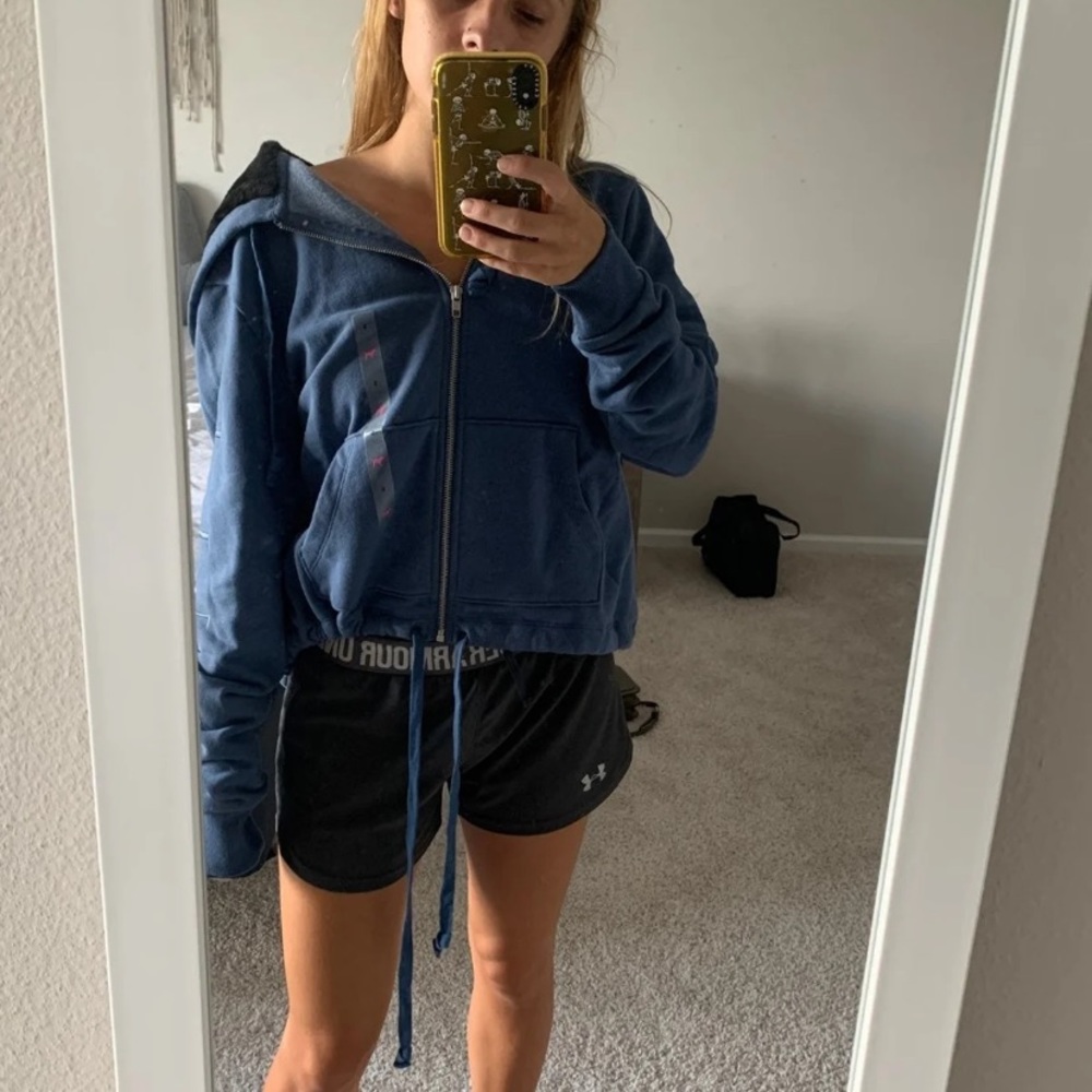 Zip up sweatshirt